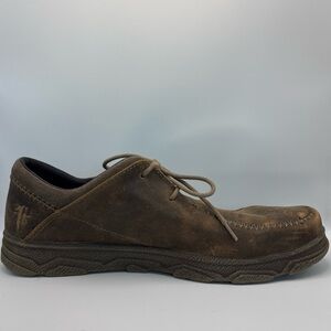 Red Wing Irish Setter Oxford Brown Leather Work Shoe Men’s 12 Lace up USA